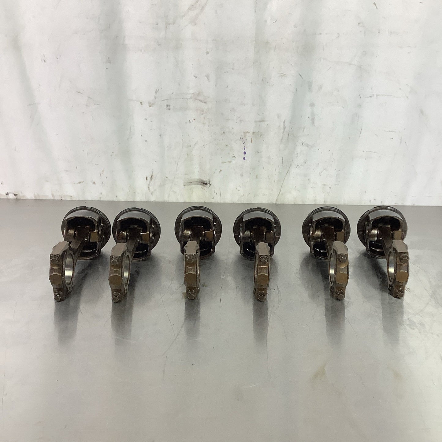 SET 6 OEM BMW E46 330i E39 X3 X5 Z3 Z4 01-06 M54 Engine Piston Connecting Rod