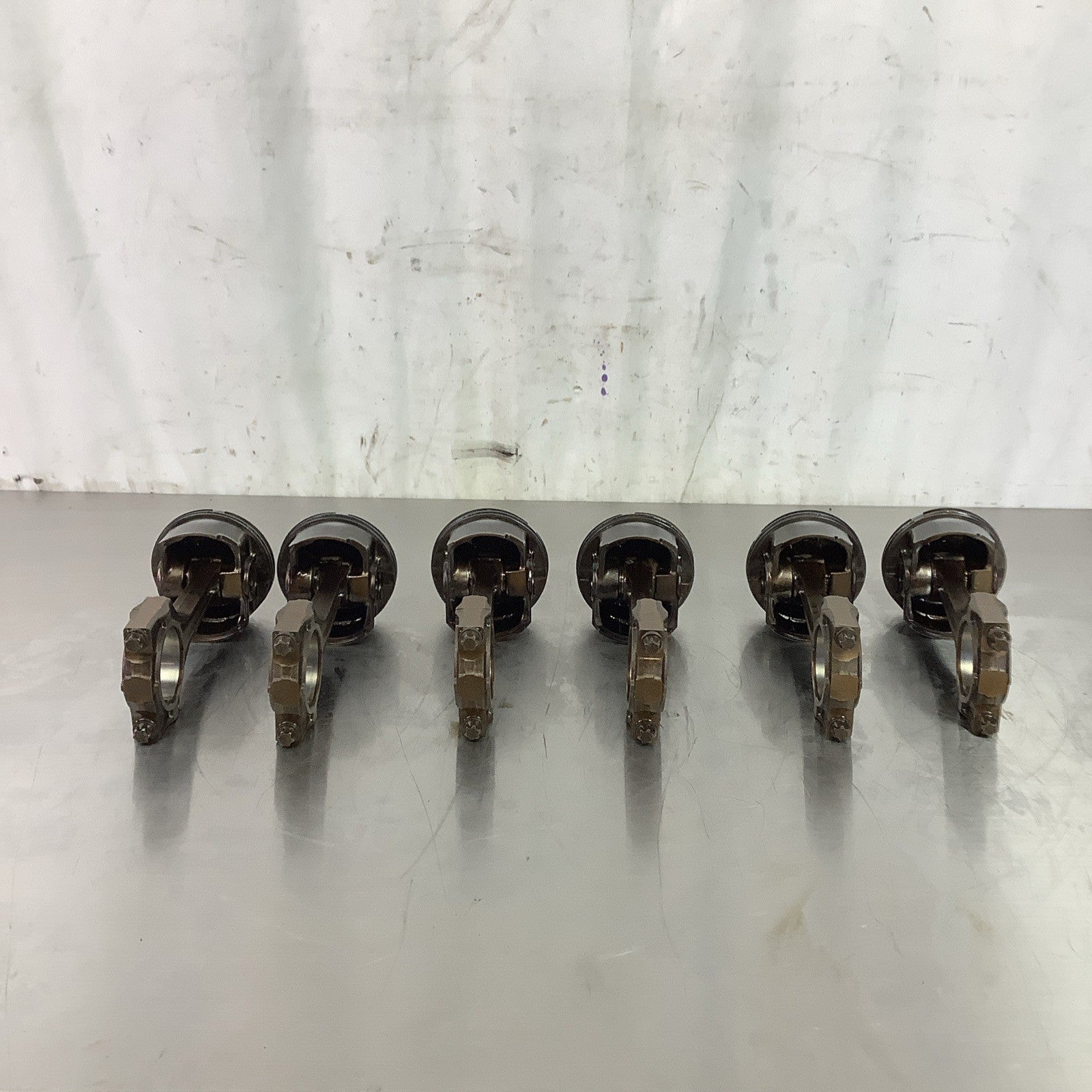 SET 6 OEM BMW E46 330i E39 X3 X5 Z3 Z4 01-06 M54 Engine Piston Connecting Rod