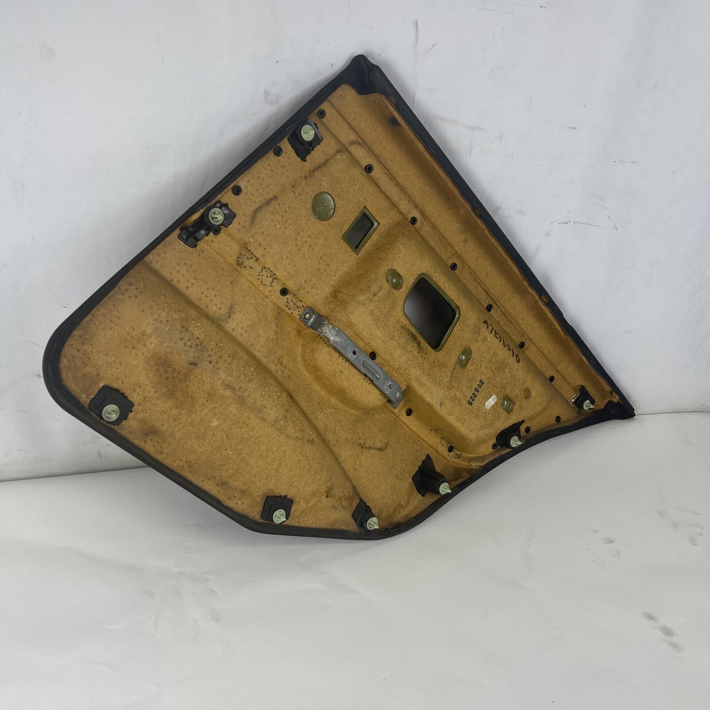 BMW E36 3-Series Black Left Rear Door Panel Trim Card 4dr Sedan 1992-1998 OEM