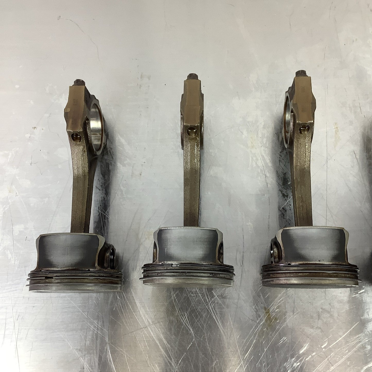 SET 6 OEM BMW E46 330i E39 X3 X5 Z3 Z4 01-06 M54 Engine Piston Connecting Rod