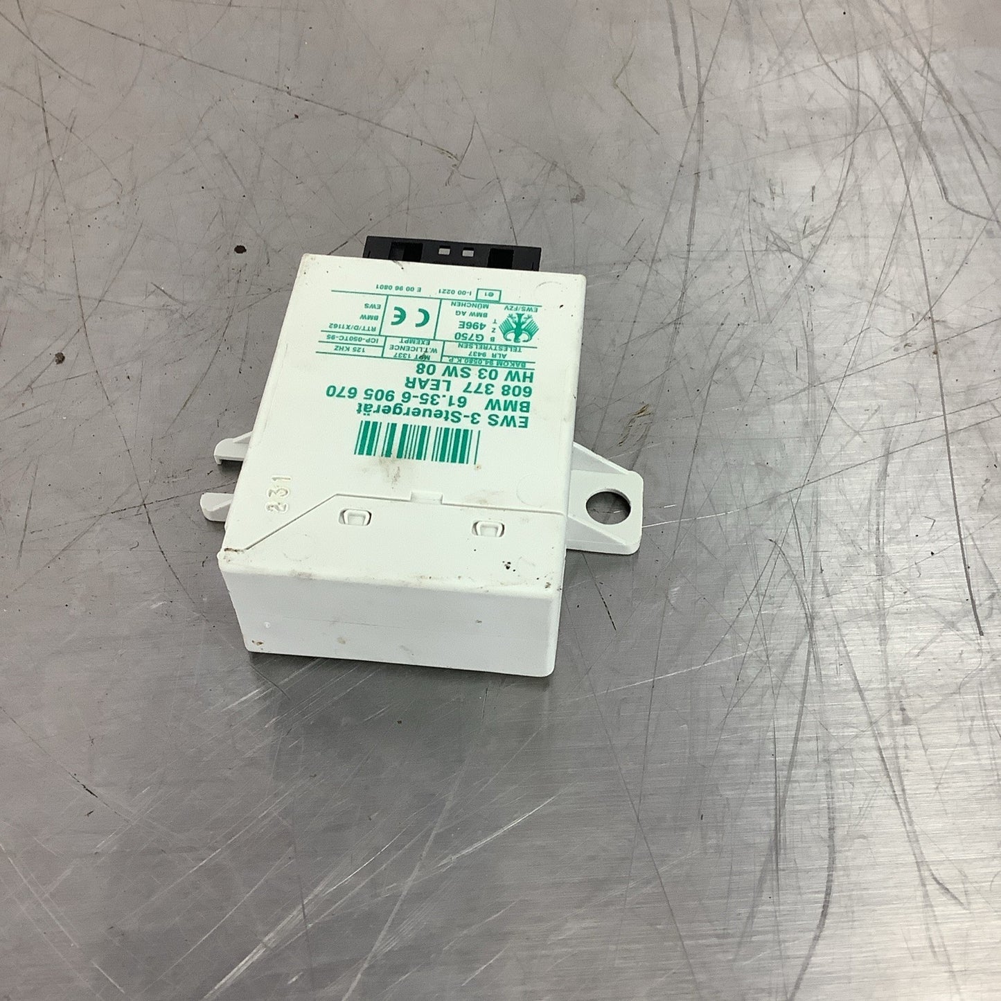 BMW E46 E39 E38 E83 E53 E85 E86 E52 3 5 7 X5 Z4 EWS 3 IMMOBILIZER CNTR UNIT EWS3