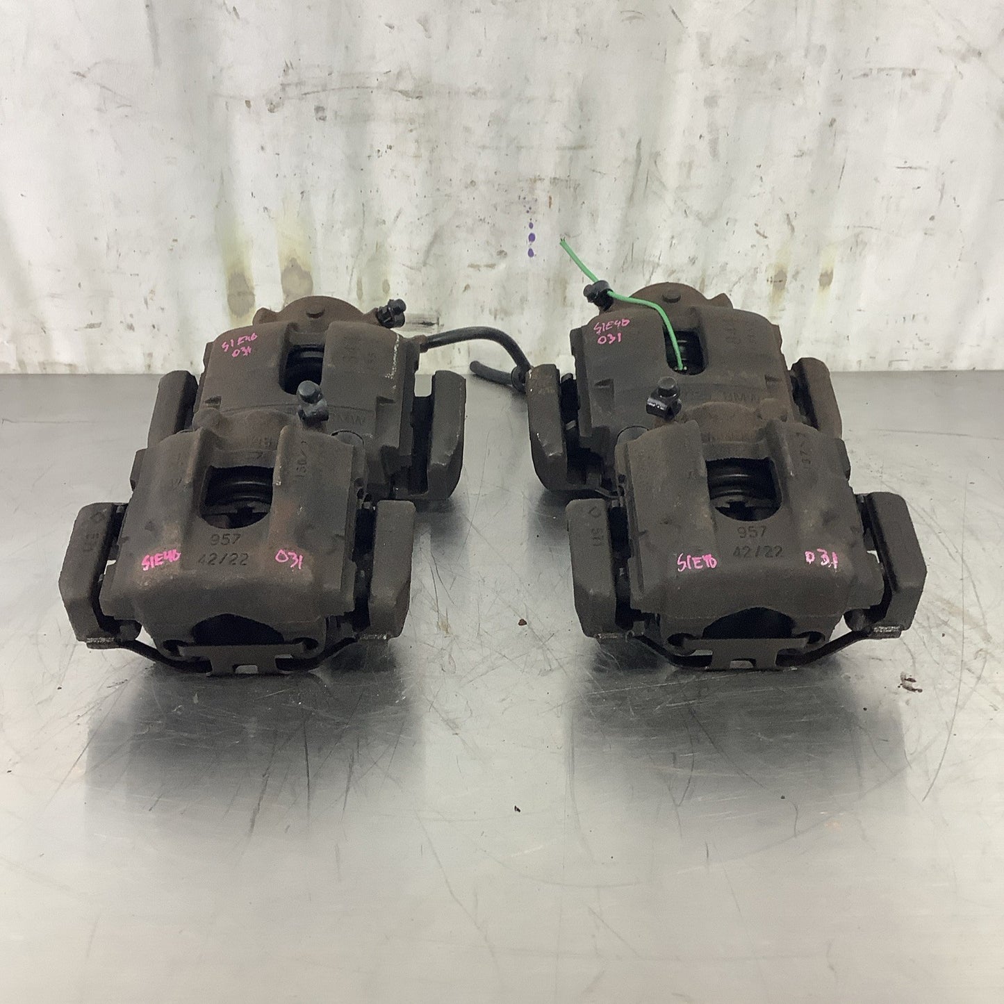 ? 01-10 OEM BMW E46 E83 X3 330ci Front Rear Left Right Brake Calipers SET