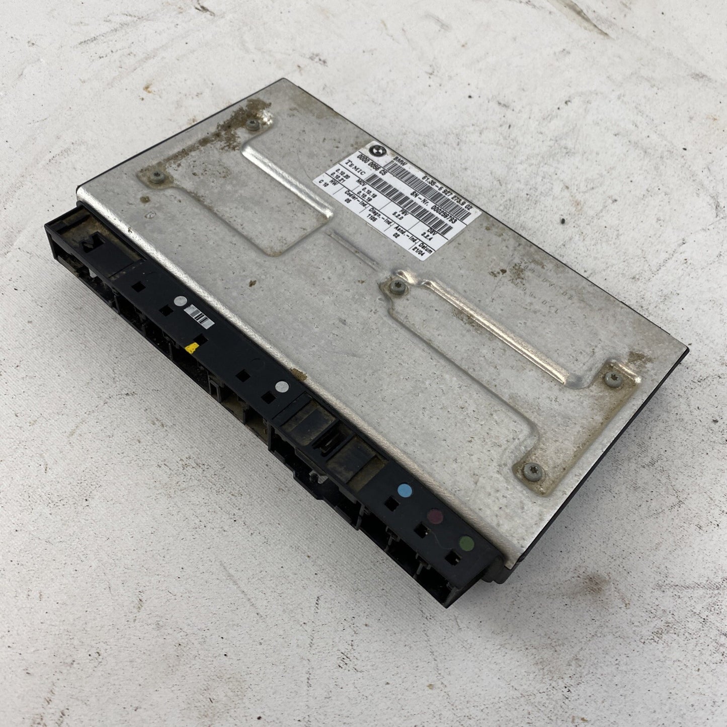 2004-05 BMW 525I 530I 545I SEAT CONTROL MODULE 6927273
