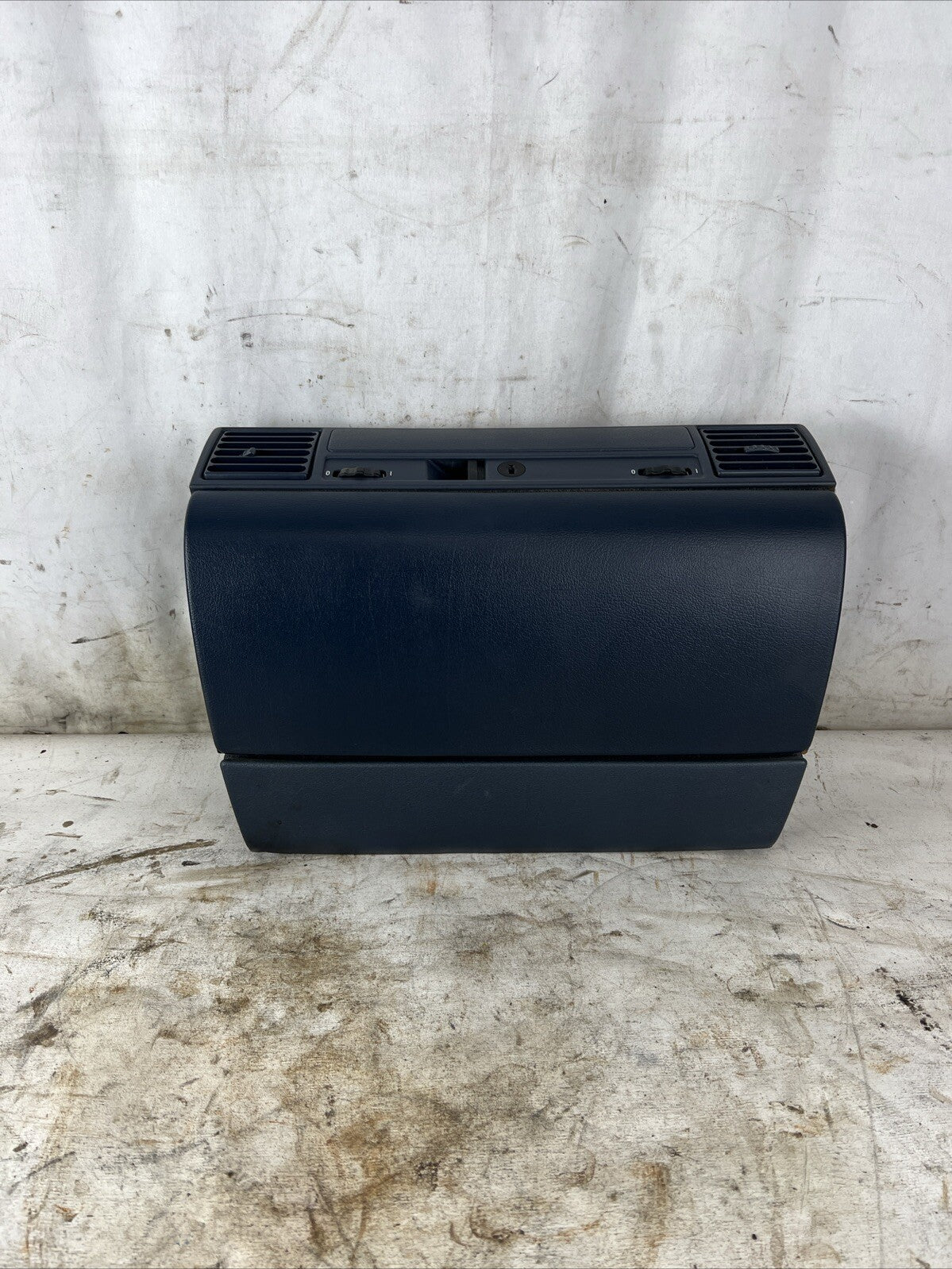 BLUE BMW e36 sedan coupe glove box compartment storage 91-93 1977398 With Vents