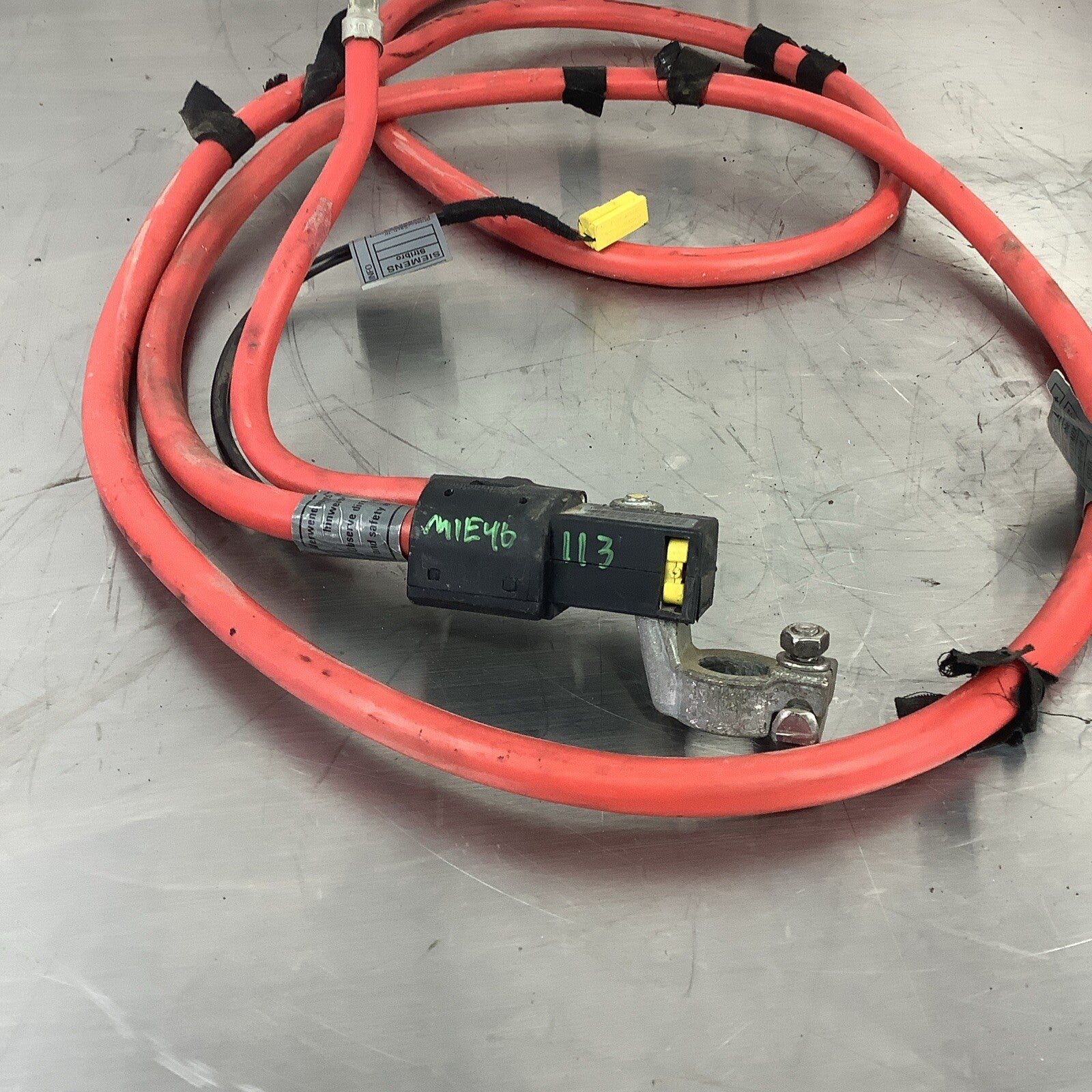 🚘 BMW E46 99-06 SEDAN 4DR POSITIVE BATTERY CABLE PLUS WIRING WIRES 61128373945