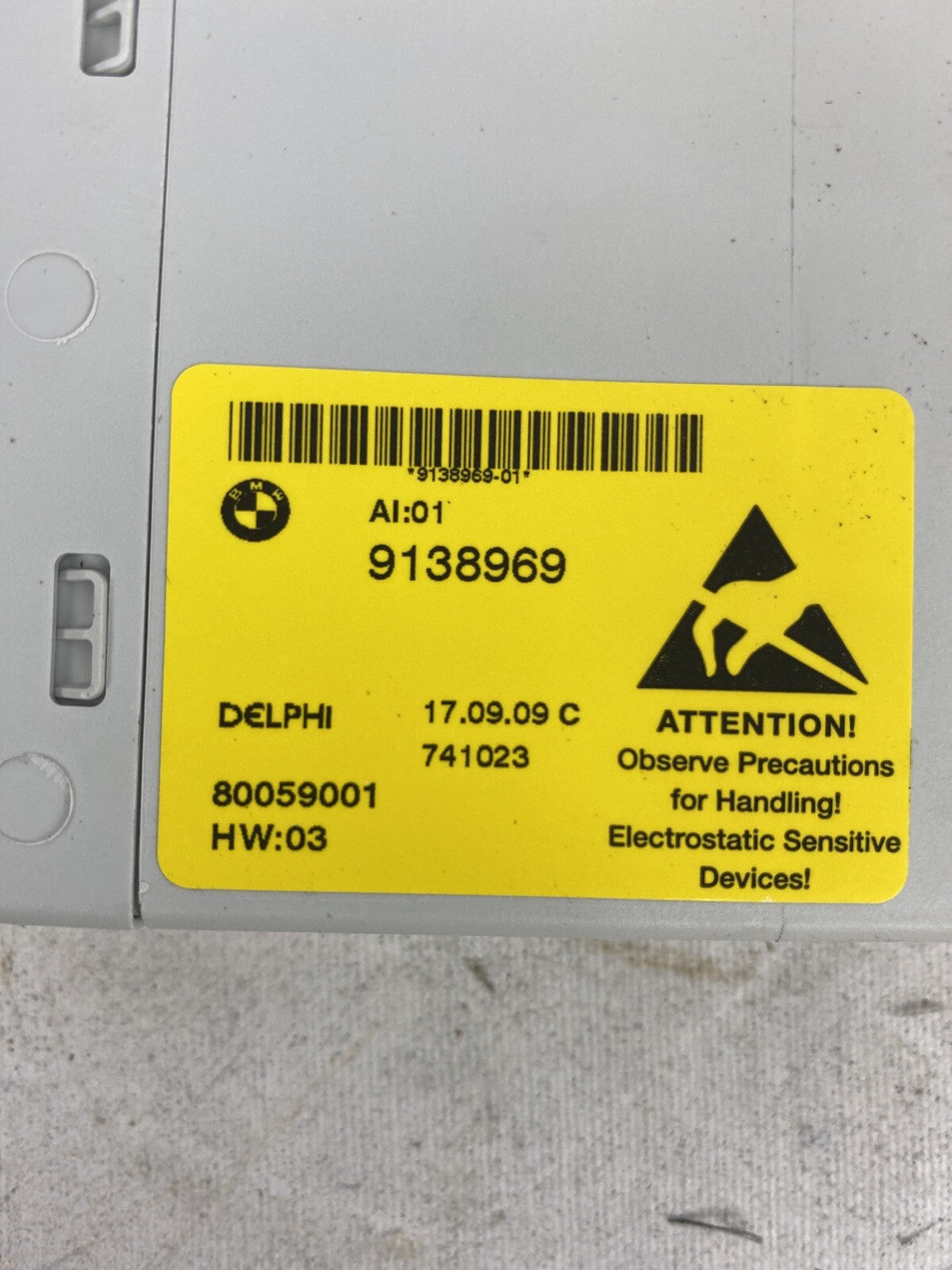 ✅GenuineOEM BMW E60 5Series Electronic Circuit Center Console Module ECU 9138969