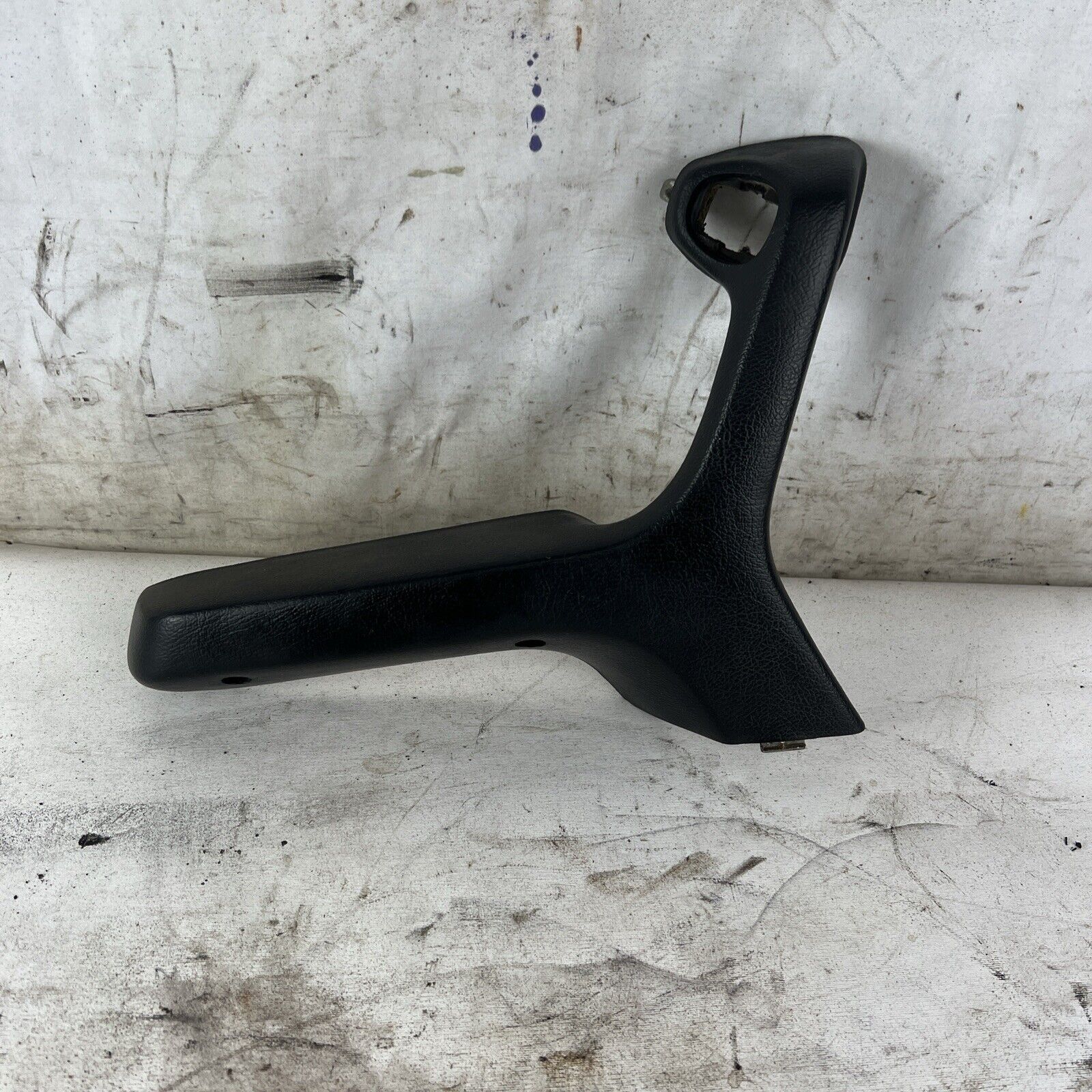 BMW E30 Coupe Convertible Black Left Driver Door Arm Rest 84-91 318i 325i 325e