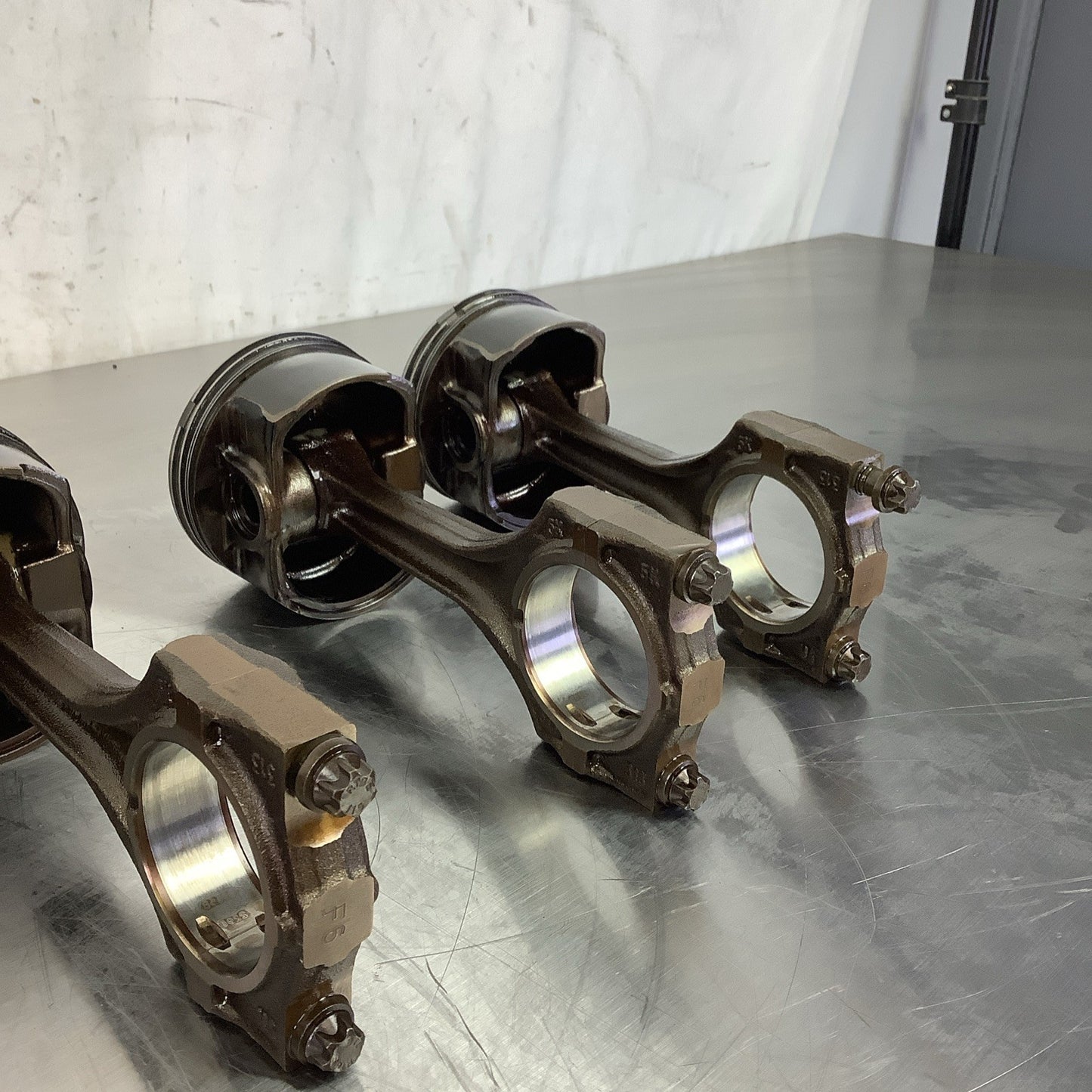 SET 6 OEM BMW E46 330i E39 X3 X5 Z3 Z4 01-06 M54 Engine Piston Connecting Rod